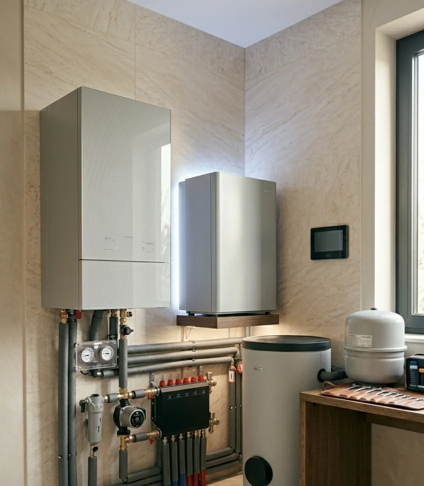 Moderne Heizungsanlage – Heizungsmodernisierung