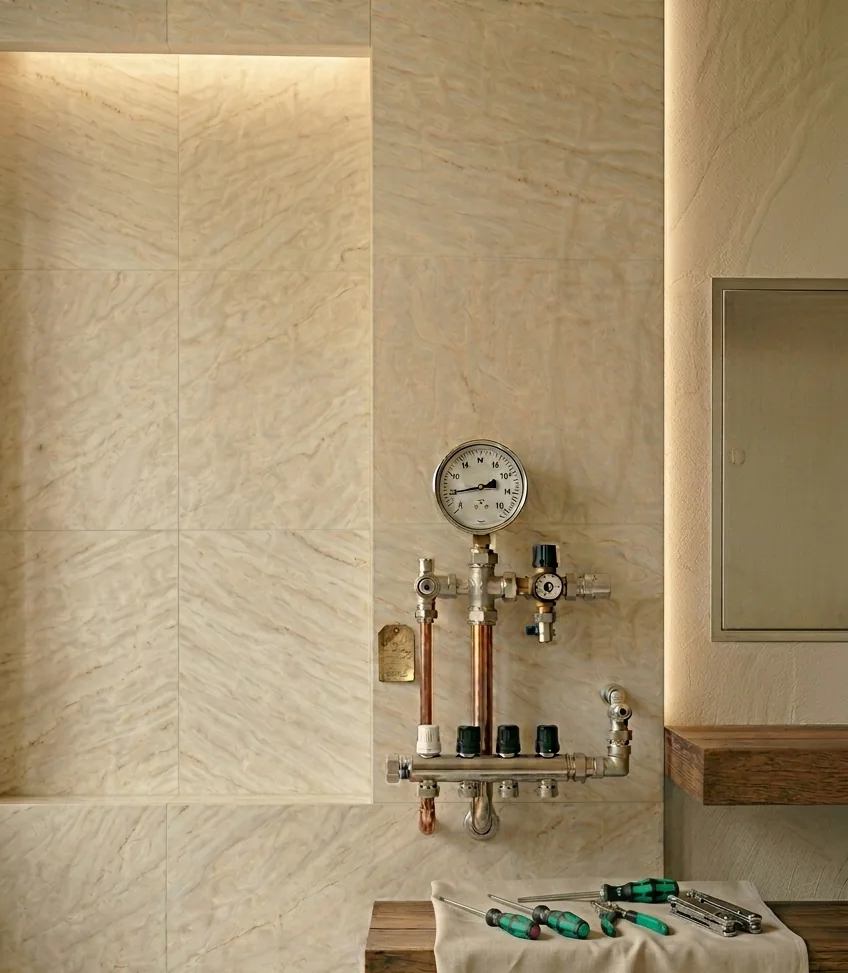 Manometer und Werkzeug – Wartung & Service